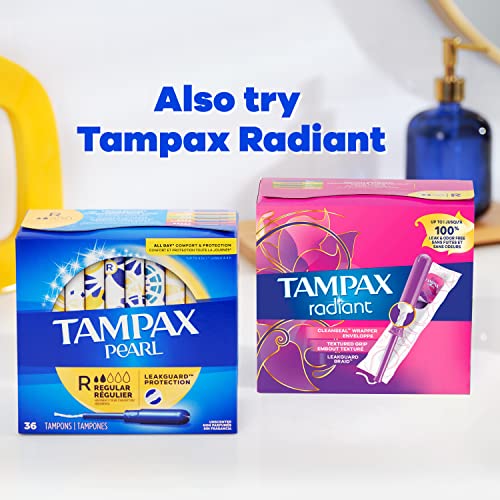 Tampax Pearl Tampons Super Plus Absorbency, with Leakguard Braid, Unscented, 50 Count Tampax buy supplements canada