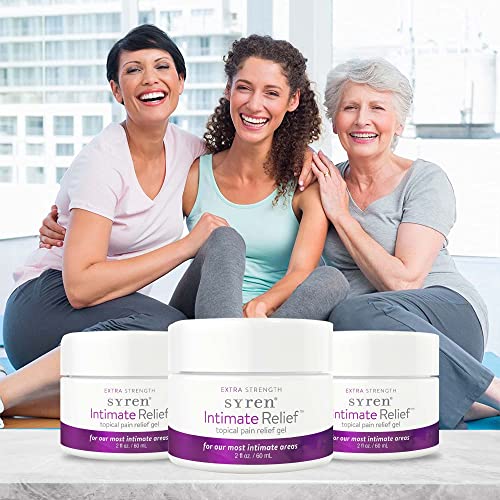 Syren Intimate Relief - Intimate Pain Relieving Gel - Relieves Vulva Pain, Throbbing, Spasms, Vaginal Dryness SYREN buy supplements canada