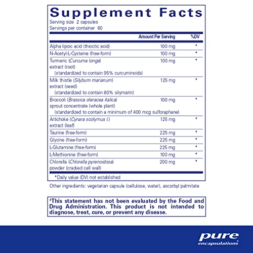 Pure Encapsulations Liver-G.I. Detox | Support for Liver and Gastrointestinal Detoxification Pure Encapsulations buy supplements canada