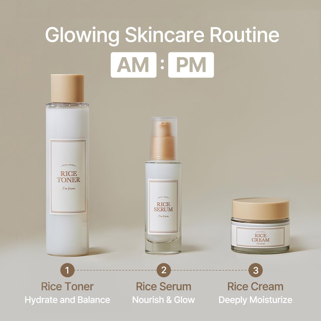 I'm From Rice Toner, 77.78% Rice Extract from Korea, Glow Essence with Niacinamide I'm from buy supplements canada