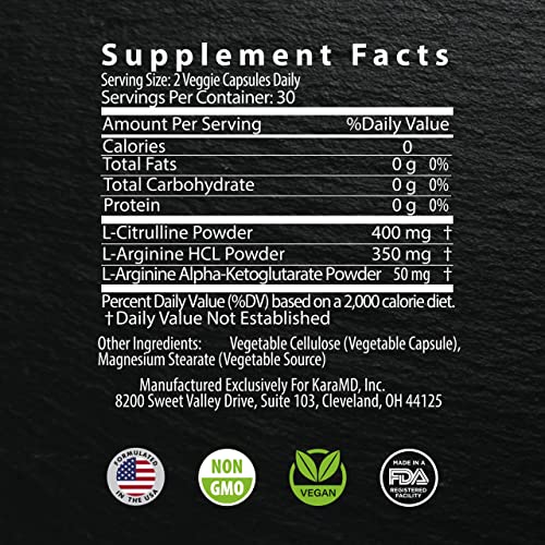 KaraMD Boost NXT | Nitric Oxide Booster Supplement | Natural L-Citrulline & L-Arginine KaraMD buy supplements canada