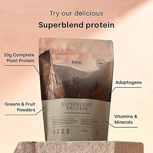 Form Superblend Protein - Vegan Protein Powder with Superfoods, Vitamins and Minerals Form buy supplements canada