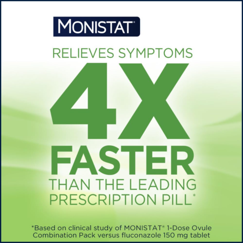Monistat 3 Vaginal Cream, 3-Day Treatment Combination Pack, 3 Ovule Inserts and External Cream Monistat buy supplements canada