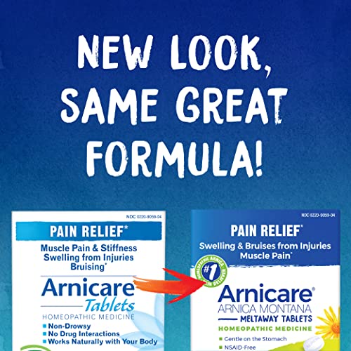 Boiron Arnicare Tablets for Pain Relief from Muscle Pain, Joint Soreness, Swelling from Injury or Bruises Boiron buy supplements canada
