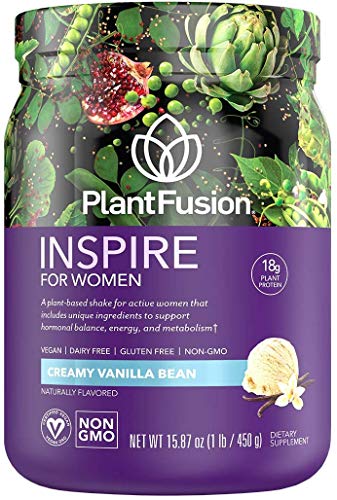 PlantFusion Inspire Plant Protein Powder for Women - Low Carb Protein Powder for Lean PlantFusion buy supplements canada