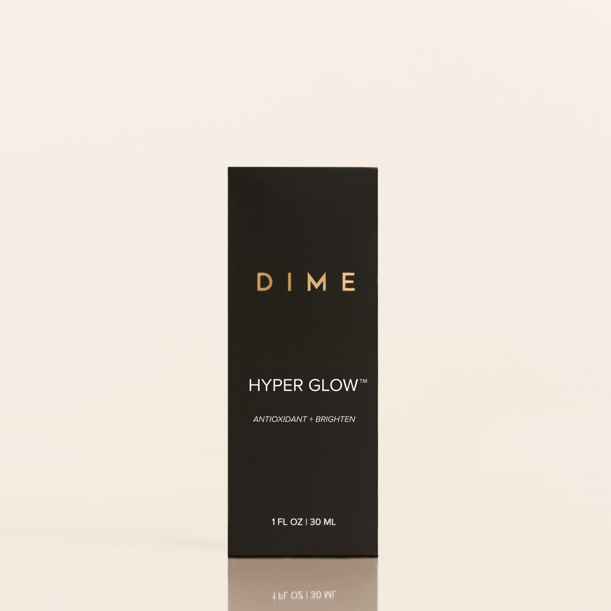 DIME Beauty Hyper Glow Treatment Vitamin C Serum Dark Spot Remover for Face Brightening Hydrating Antioxidant Vitamin C Serum for Face with Ferulic Acid Resveratrol Hyaluronic Acid Aloe 1 oz / 30 ml DIME buy supplements canada