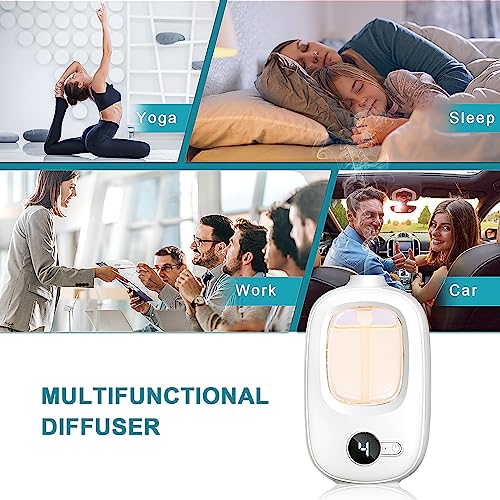 Aeeteek Shangri-la Wall Mounted Essential Oil Diffuser Aroma Oils Refill Rechargeable 4 Mist Modes Aeeteek buy supplements canada