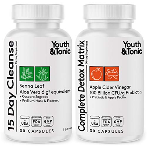 Youth & Tonic Colon Cleanser & Detox for Loss of Waste, Breaking The Plate Youth & Tonic buy supplements canada