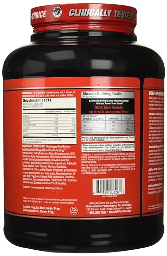 MuscleMeds Carnivor Beef Protein Isolate, 0 Lactose, 0 Sugar, 0 Fat, 0 Cholesterol MuscleMeds buy supplements canada