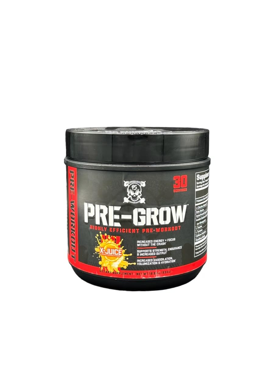 Performance Supplements Pre-Grow Highly Efficient Pre Workout 30 Servings 18.84 OZ Performance Supplements buy supplements canada
