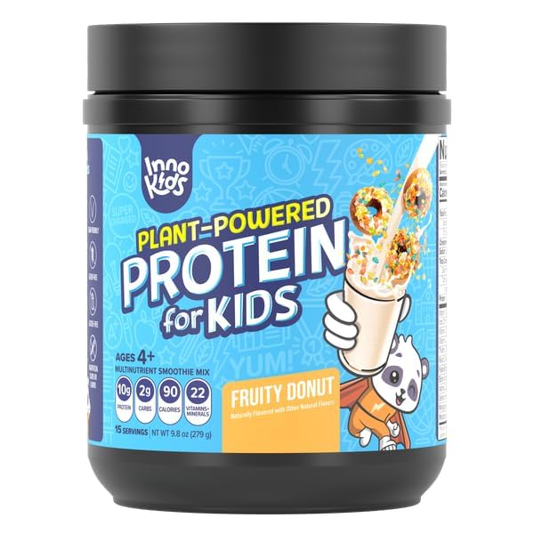 InnoSupps Fruity Donut Plant-Powered Protein for Kids: Essential Nutrients, Delicious InnoSupps buy supplements canada