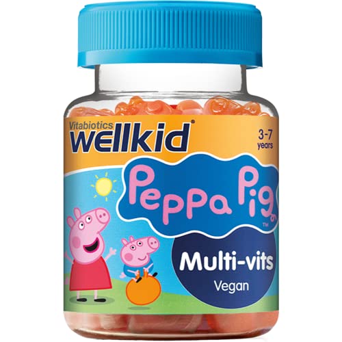 Wellkid Peppa Pig Chewable Gummy Vitamins by Vitabiotics - UK's No. 1 Vitamin Company Wellkid buy supplements canada