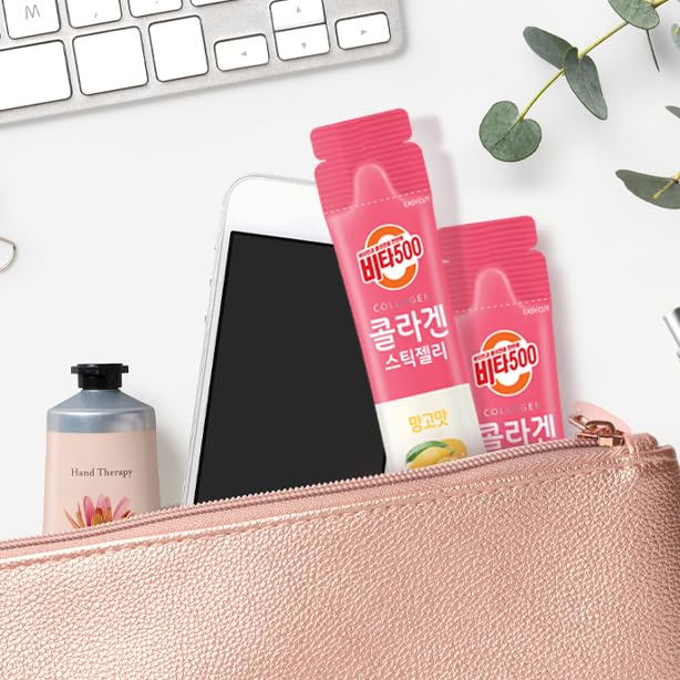 KWANGDONG Vita500 Mango Collagen Peptides Stick Jelly, with Vitamin C, to Support Skin KWANGDONG buy supplements canada
