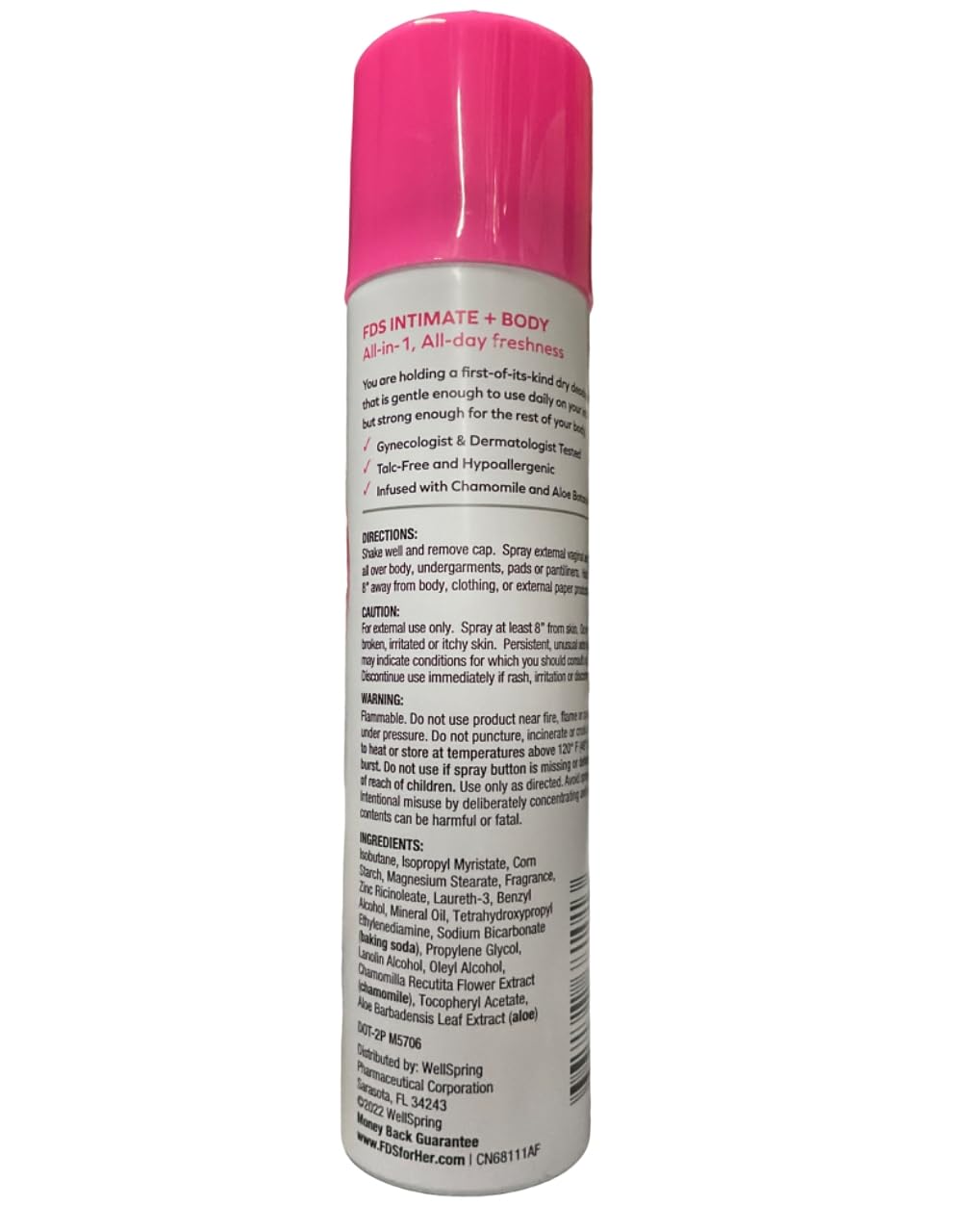 FDS Hypoallergenic Intimate Deodorant Spray, Extra Strength 2 Ounce (2-Pack) FDS buy supplements canada