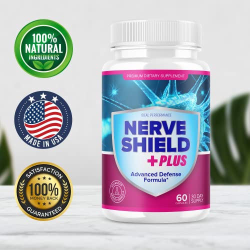 (3 Pack) Nerve Shield Plus Pills Original Supplement Advanced Nerve Formula IDEAL PERFORMANCE buy supplements canada