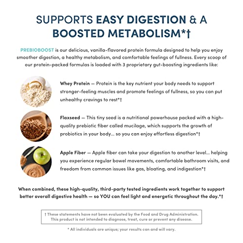Nucific® PrebioBoost™ Daily Prebiotic Protein Powder, 16.2 Ounce Nucific buy supplements canada