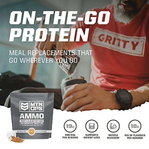 MTN OPS Ammo Protein Powder Meal Replacement Shake for Lean Muscle Building MTN OPS buy supplements canada
