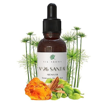 SLK Aroma, Santal Aroma Diffuser Oil, No. 26, Ultra Luxury Niche Blend of The Finest Essential Oils SLK Aroma buy supplements canada
