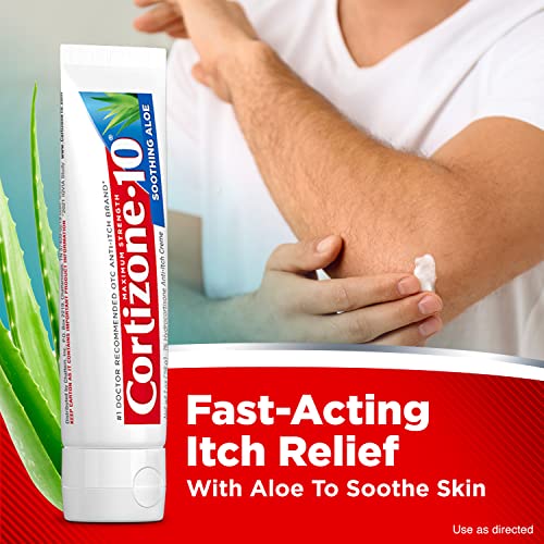Cortizone 10 Maximum Strength Anti-Itch Cream with Soothing Aloe, 1% Hyd Cortizone 10 buy supplements canada