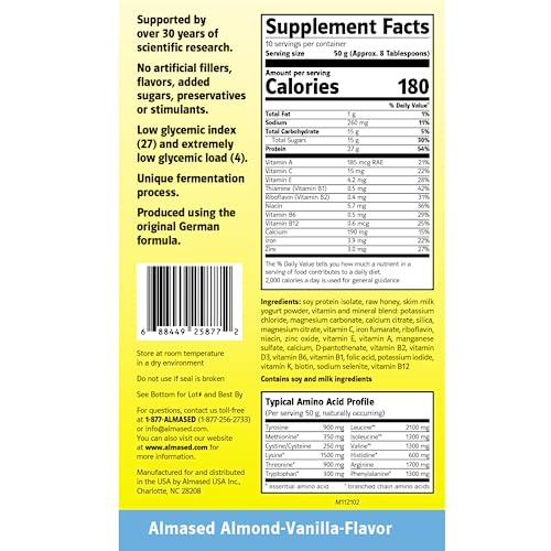 Almased Protein Powder for Weight Loss Kit for Men & Women, Natural Meal Replacement Almased buy supplements canada