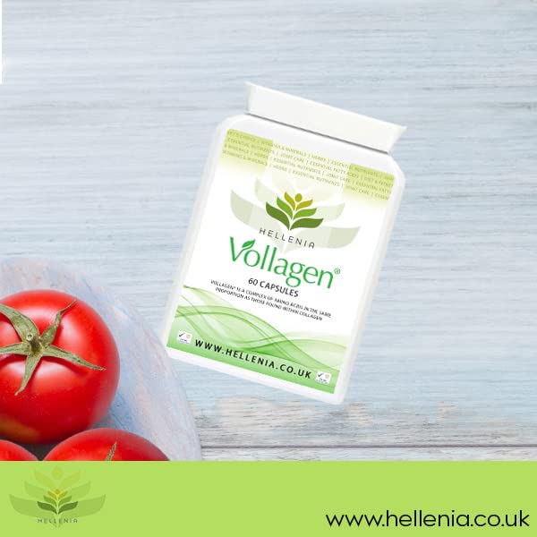 Hellenia Vollagen 500mg - 60 Capsules - Vegan Collagen Hellenia buy supplements canada