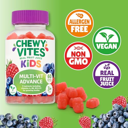 Chewy Vites Kids Multivitamin Advance 60 Gummy Vitamins | 11 Essential Nutrients CHEWY VITES buy supplements canada