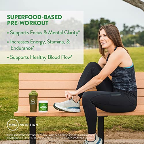 MRM Nutrition Organic Pre-Workout Powder | Black Cherry Flavored | Superfoods MRM buy supplements canada