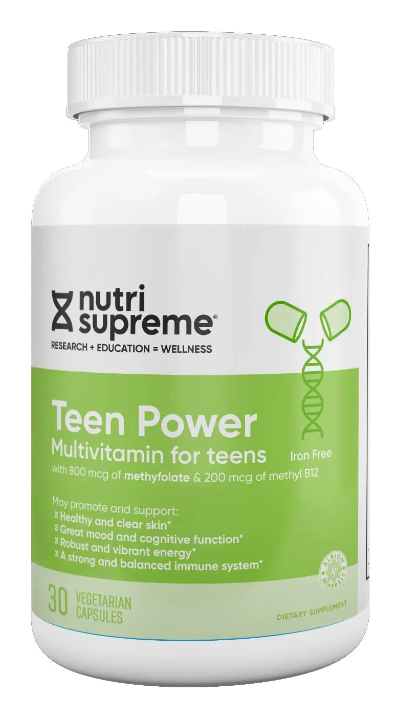 Nutri Supreme Teen Multivitamin for Boys and Girls 12-17, Best Kosher One Per Day Teen Vitamins, Formulated for Teen Development NUTRI-SUPREME RESEARCH buy supplements canada