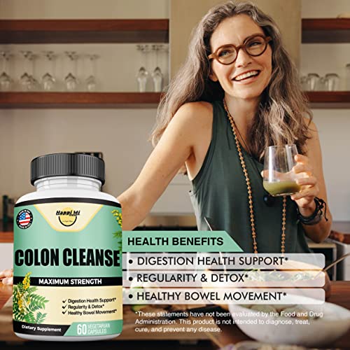 Happi Mi Nutrition Colon Cleanse, Colon Detox, All Natural Herbal Formula, Support Healthy Happi Mi Nutrition buy supplements canada