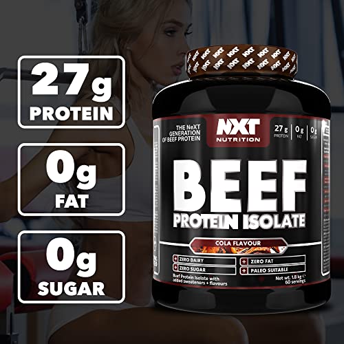 NXT Nutrition Beef Protein Isolate Powder - Protein Powder High in Natural Amino Acids NXT Nutrition buy supplements canada