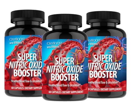 OxyBoost with ViNitrox - Nitric Oxide Supplement for Blood Pressure Support, Heart Health OxyNaturals buy supplements canada