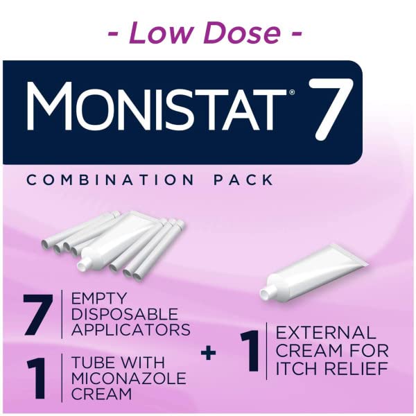 Monistat 7-Day Yeast Infection Treatment | Cream + External Itch Relief Cream | Pack of 2 Monistat buy supplements canada