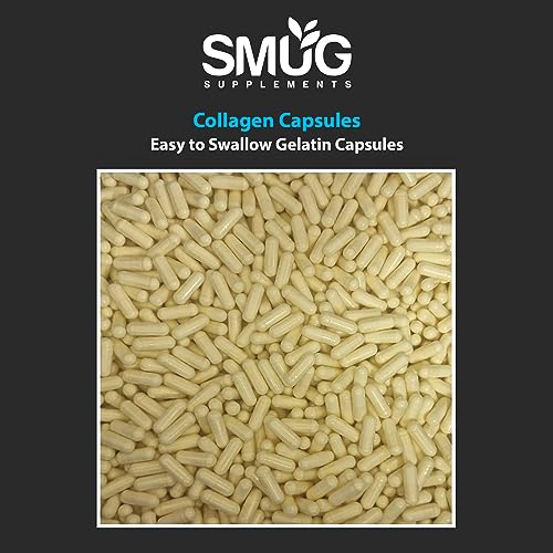 SMUG Supplements Collagen Capsules - 60 High Strength 400mg Pills - Promotes Healthy Skin SMUG Supplements buy supplements canada