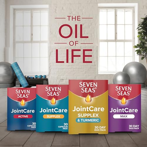 Seven Seas JointCare Supplex & Turmeric, With Glucosamine, Omega-3, Vitamins C and D Seven Seas buy supplements canada