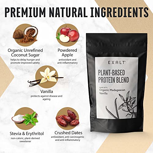 EXALT Vegan Protein Powder - 100% Plant-Based – Gluten Free - Keto Friendly EXALT buy supplements canada