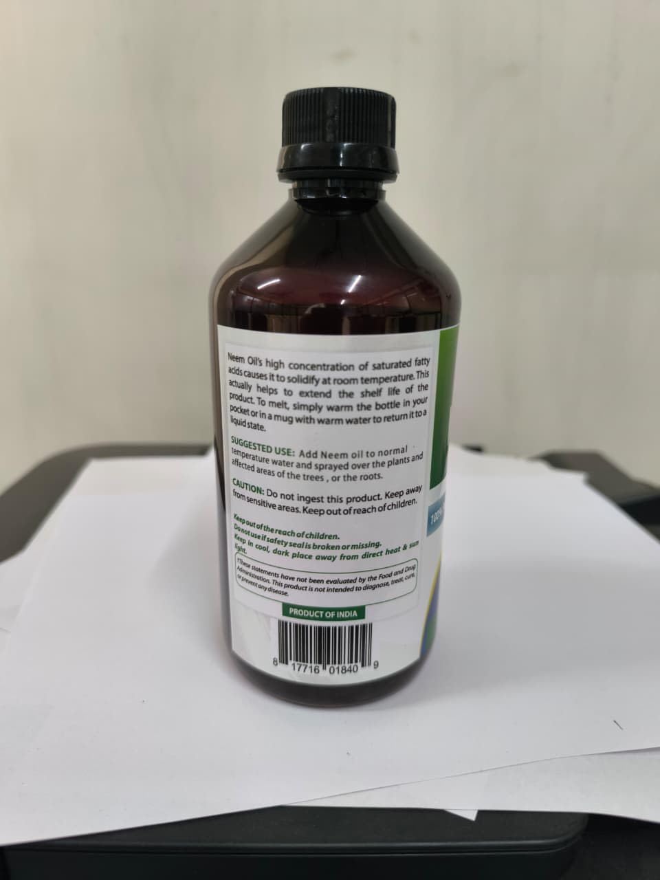 Best Naturals 100% Pure Neem Oil, 100% Cold Pressed and Unrefined - 16 OZ (1 Bottle) Best Naturals buy supplements canada