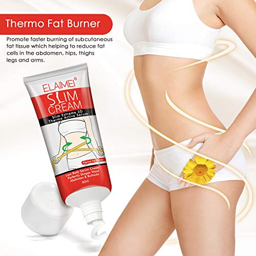 Hot Cream Belly Fat Burner (2 pack), Fat Burning Cream for Stomach, Legs, Abdomen ELAIMEI buy supplements canada