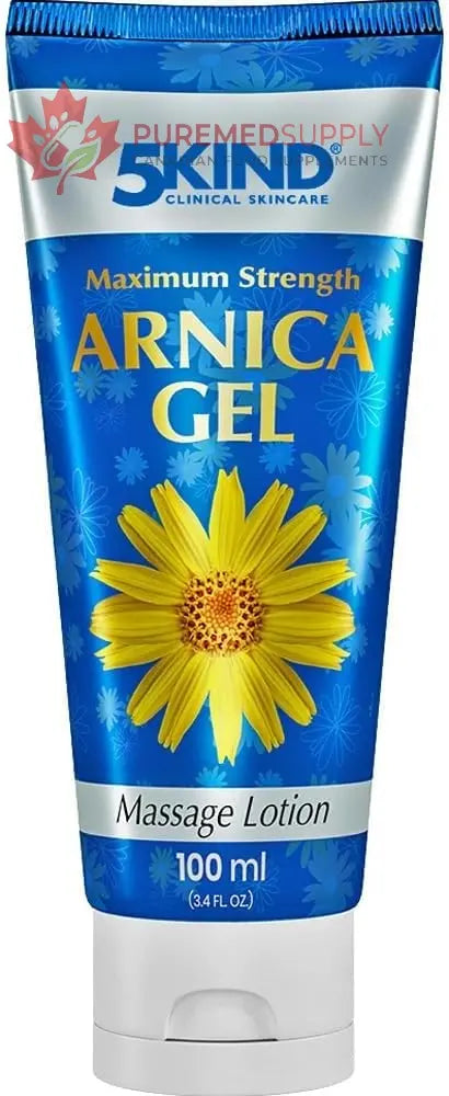 5kind Maximum Strength Arnica Bruise Gel 3.4 Fl Oz - Arnica Gel for Bruising and Swelling - Arnica Montana Gel with High Concentration Extract - Non-Greasy Formula 5kind clinical skincare buy supplements canada