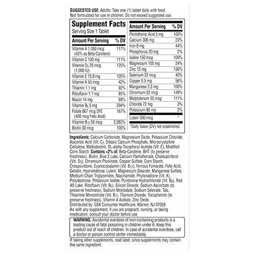 Centrum Silver Women's Multivitamin for Women 50 Plus, Multivitamin/Multimineral Supplement with Vitamin D3, B Vitamins, Non-GMO Ingredients Centrum buy supplements canada