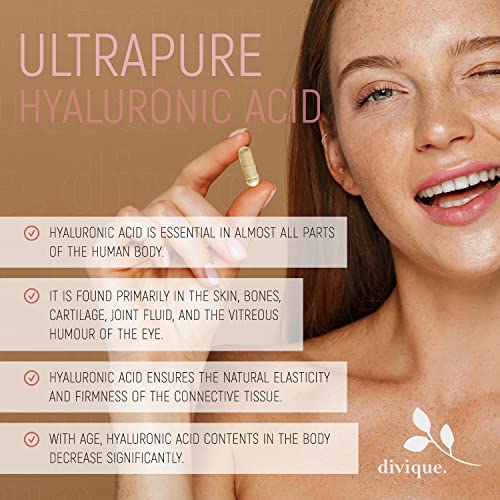 Collagen Capsules Divique Collagen Hyaluron 1500mg Collagen Peptides Type 1, 2, 3, 5, 10 Divique buy supplements canada