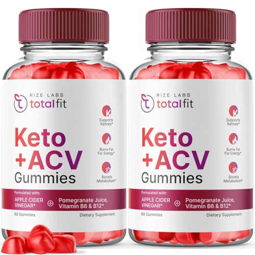 (2 Pack) Total Fit Keto ACV Gummies Advanced Weight Loss, Total Fit Keto ACV + BCB Gummies rize labs buy supplements canada