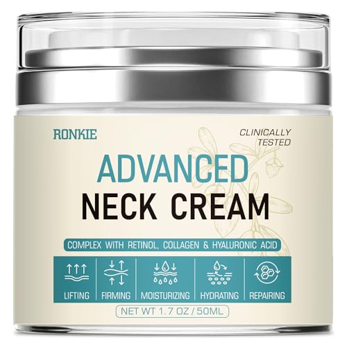 Neck Cream for Tightening Firming: Instant Face Lift Cream - Wrinkle Cream for Women RONKIE buy supplements canada