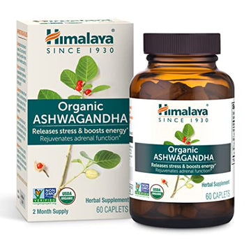 Himalaya Organic Ashwagandha, 60 Day Supply, Herbal Supplement for Stress Relief Himalaya buy supplements canada