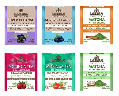 Lakma 14 Day Cleanse Kit Green Tea - 42 Tea Bags HYLEYS buy supplements canada