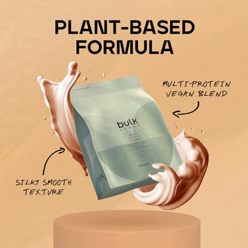 Bulk Vegan Protein Powder, Caramel Latte Flavour, 500 g, New & Improved Formula, 14 Servings Bulk buy supplements canada