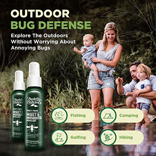 Deet-Free Insect & Mosquito Repellent Pack of 2 (8 oz) – Nice Smelling Medella Naturals buy supplements canada