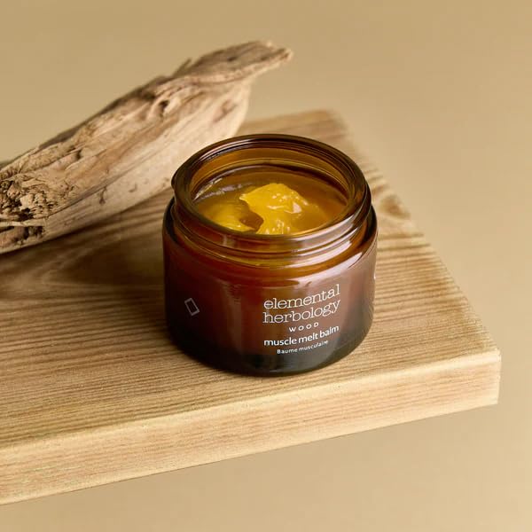 Elemental Herbology Muscle Melt Body Balm 1.7 fl oz – Warming with Ginger, Ho Wood & Turmeric – Comforting Botanical Treatment for Massage & Post-Activity Relaxation Elemental Herbology buy supplements canada