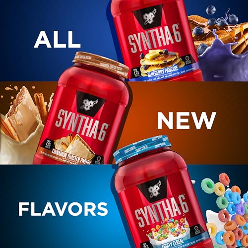 BSN SYNTHA-6 Whey Protein Powder, Milk Isolate Protein Powder with Micellar Casein BSN buy supplements canada