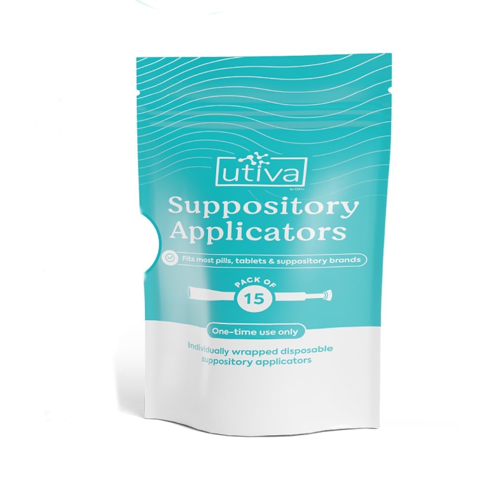 Szio+ Utiva Suppository Applicators – Disposable Vaginal Suppository Applicators – Hygienic Individually Szio+ buy supplements canada