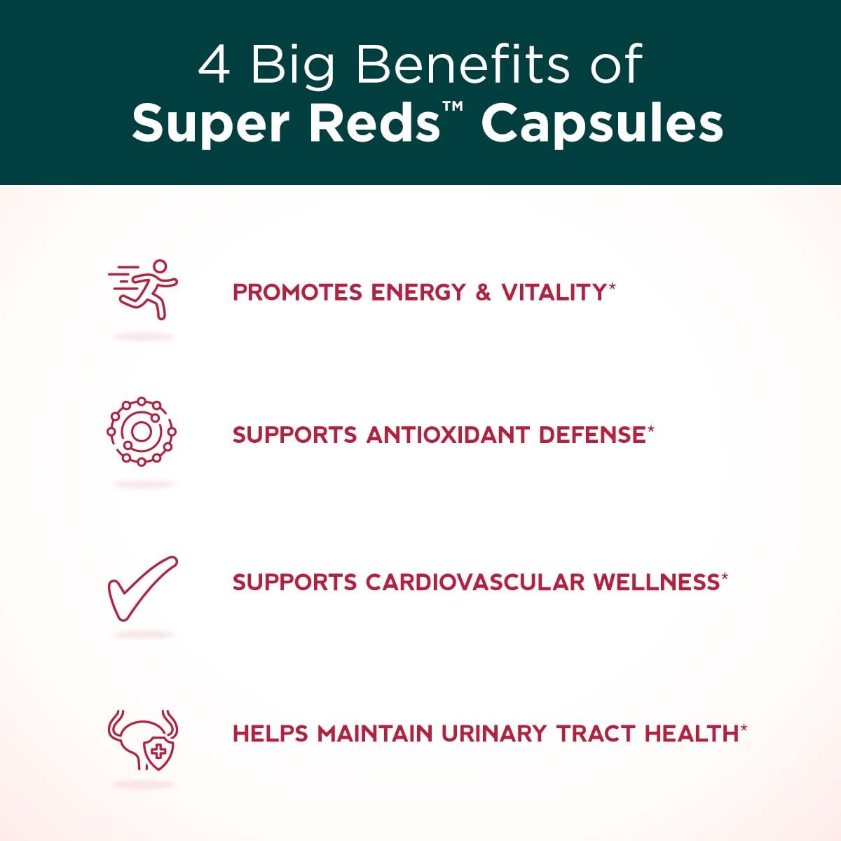 Purity Products Super Reds Capsules Formula (20+ Organic Super Fruits and Berries) Certified Organic Phytonutrients - 90 Capsules Purity Products buy supplements canada
